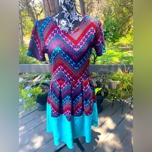 Lularoe Amelia Dress Size Medium M AMAZING! 🤩